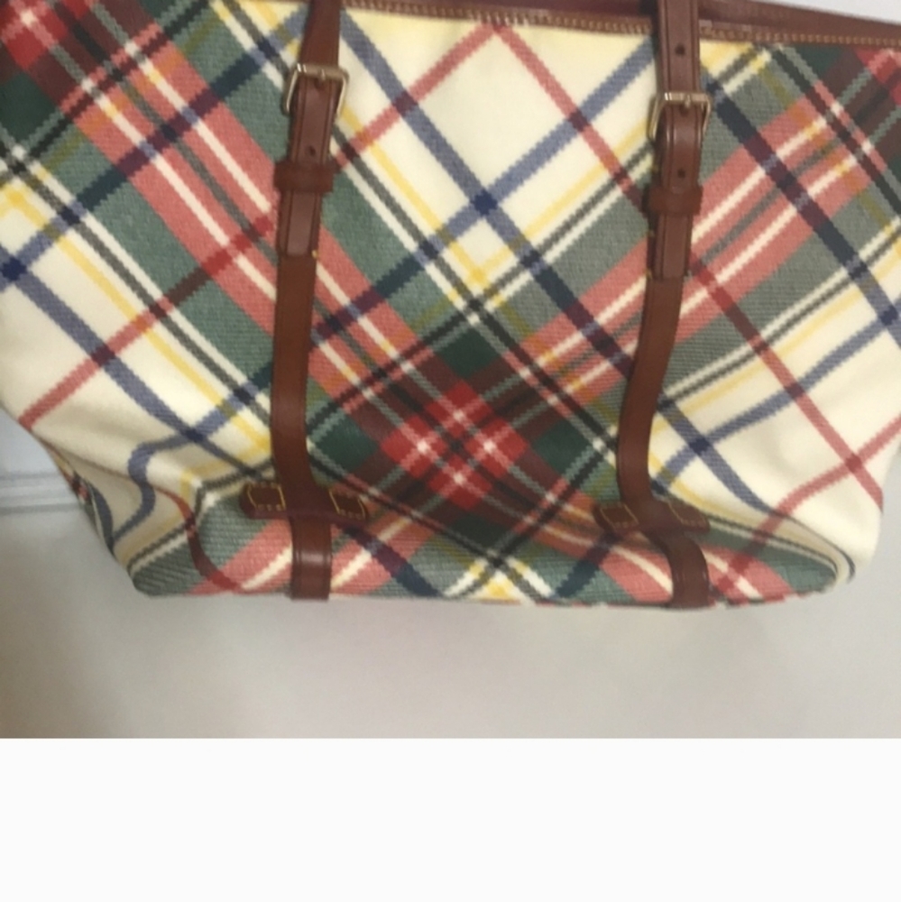 Dooney and burke plaid toye.